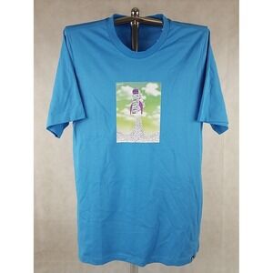 NWT Adidas Shirt Mens XLT X-Large Tall Blue Boost Rocket Graphic Tee T-Shirt NEW